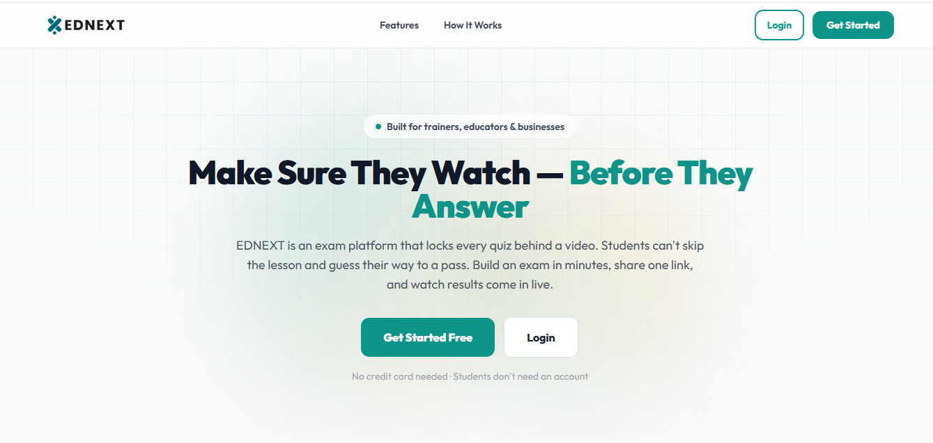 Ednext.my platform screenshot